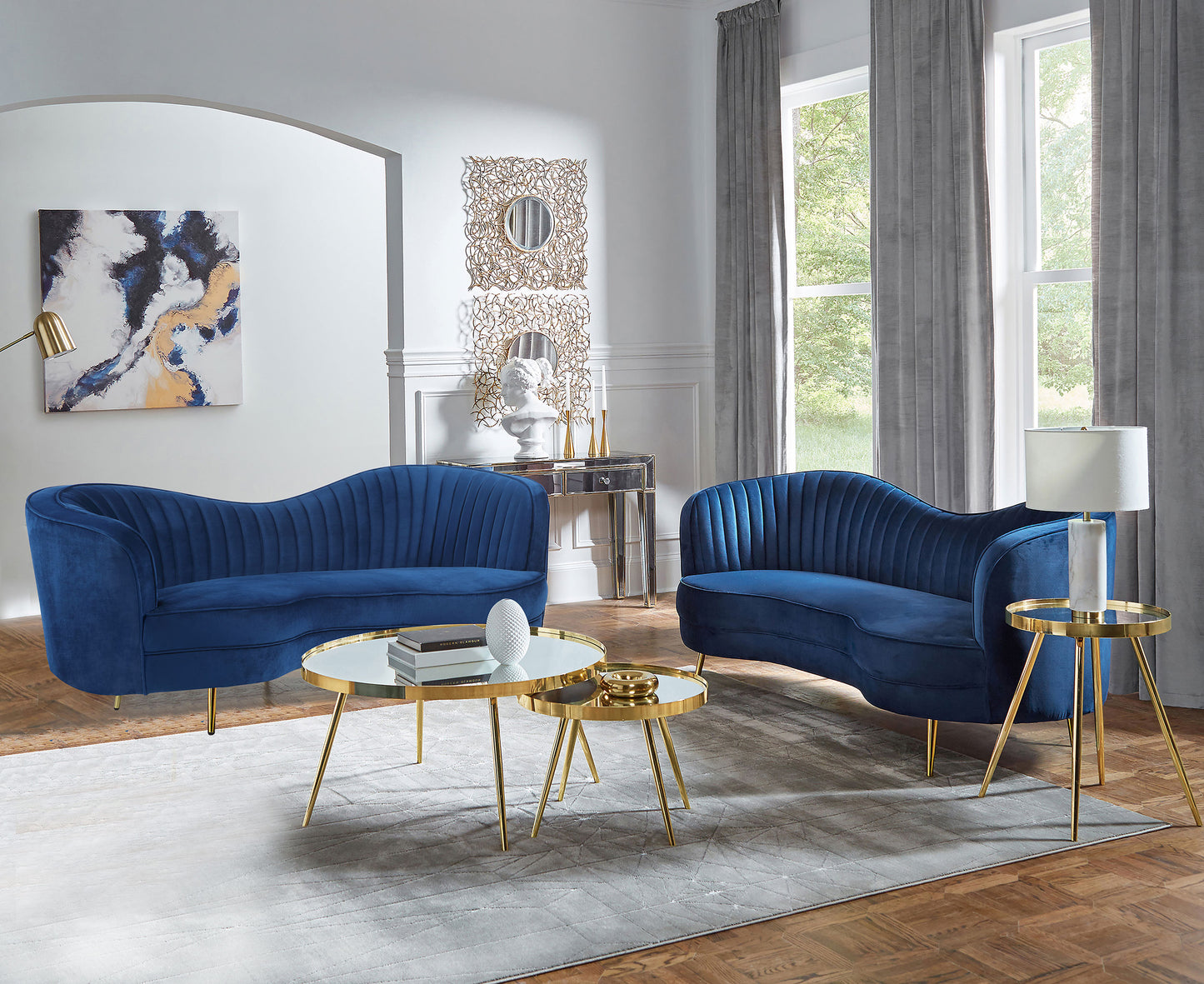 Sala Sophia sofá+loveseat